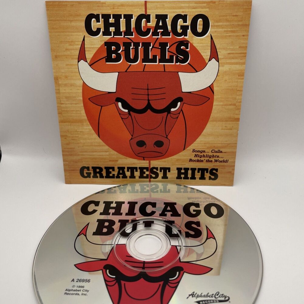 Chicago Bulls Basketball Greatest Hits CD 1996 Alphabet City Records USA